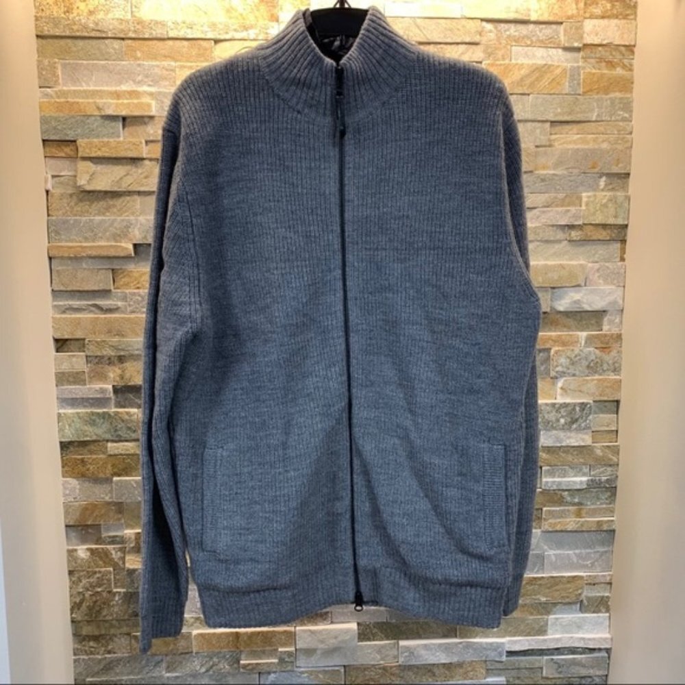 Men's Rodd & Gunn Camerons Track Zip Wool Jacket - Picture 3 of 8